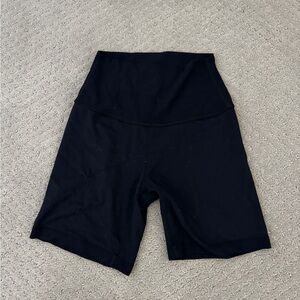 Splits59 Black Bike Shorts Athletic Style - NAME TAG FALLING OFF